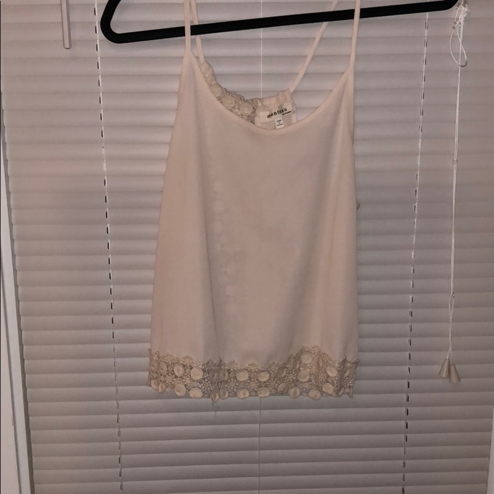 Cream tank top!